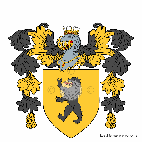 Coat of arms of family Orsucci   ref: 49828