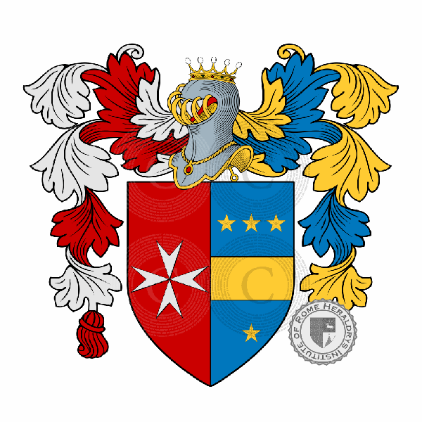 Coat of arms of family Dalla Croce