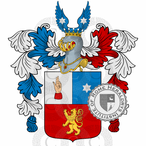 Coat of arms of family Barion   ref: 50070