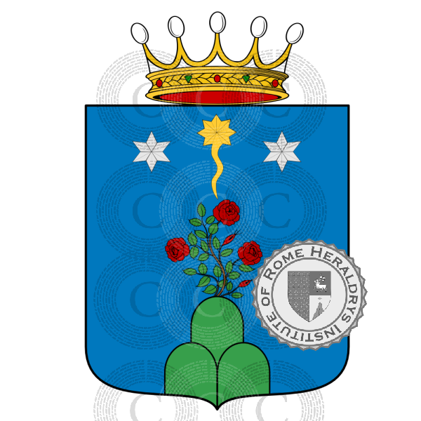 Coat of arms of family Brunamonti   ref: 50167