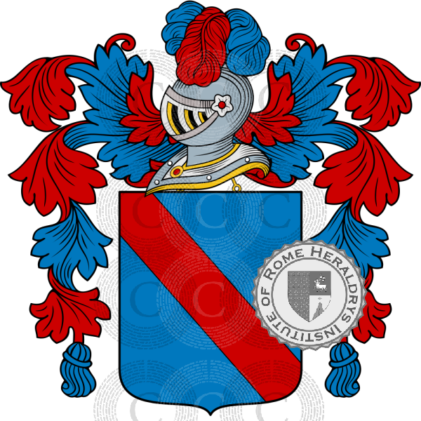 Coat of arms of family Pilcanti   ref: 50168