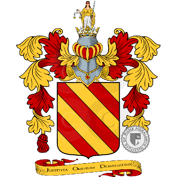 Coat of arms of family Ghislieri