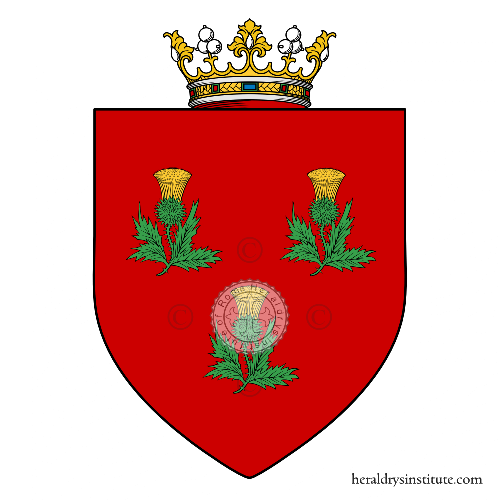 Coat of arms of family Cardona, Incardona