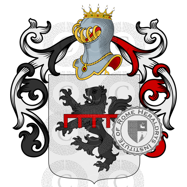 Escudo de la familia Brizi, Brizzi