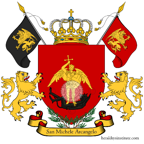 Escudo de la familia San Michele Arcangelo, Saint Michael, Order of Saint Michael