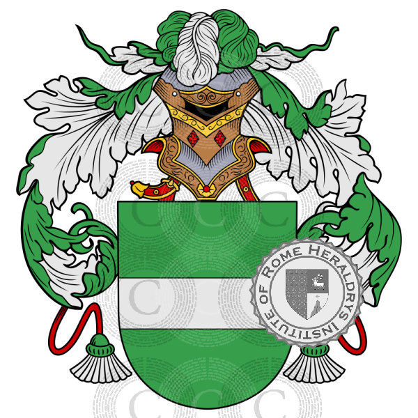 Coat of arms of family Cañal   ref: 50903