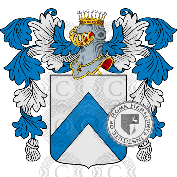 Coat of arms of family Canal   ref: 50906