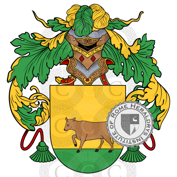 Coat of arms of family Castor