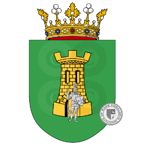 Wappen der Familie Aviño