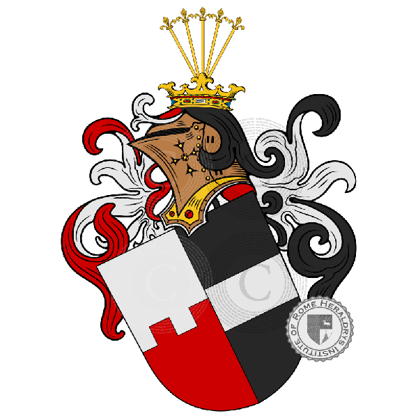 Escudo de la familia Dosten von Erelbach
