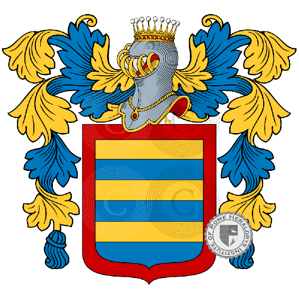 Wappen der Familie Palatin de Dio