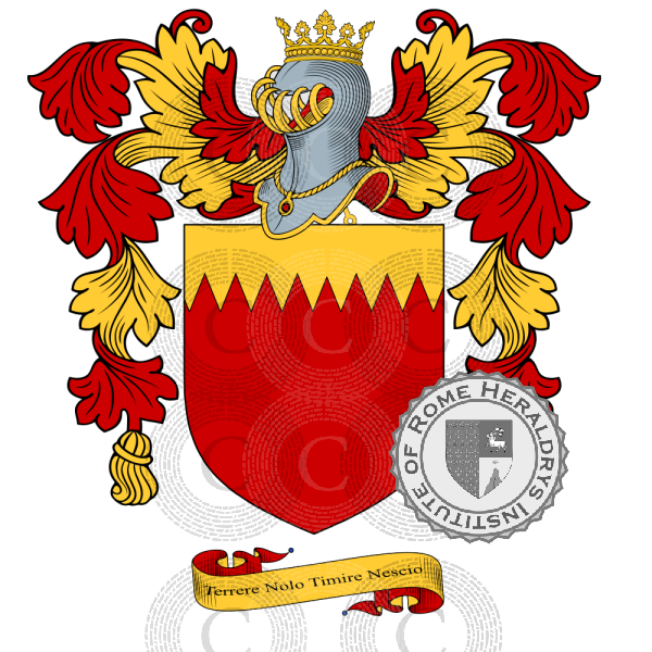 Coat of arms of family Dyer