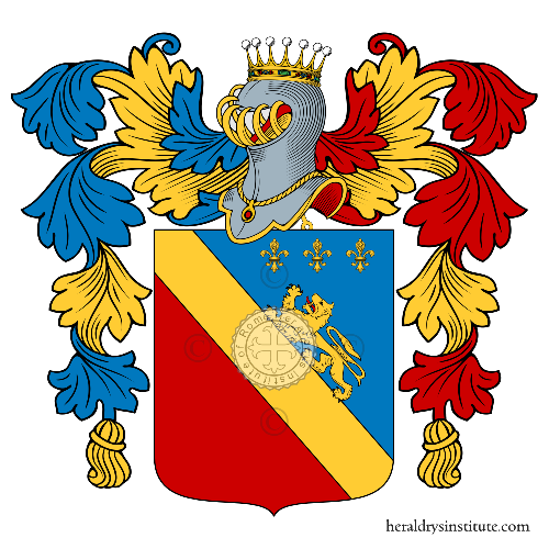 Coat of arms of family Di Francia