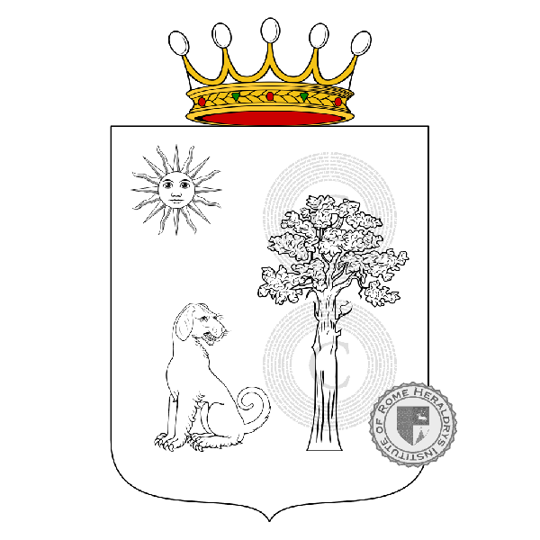 Coat of arms of family Armellino