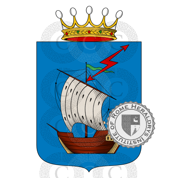 Wappen der Familie Marinelli