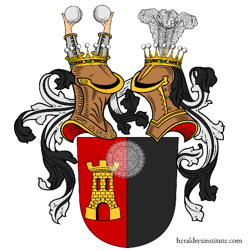 Wappen der Familie Hoesch   ref: 52216