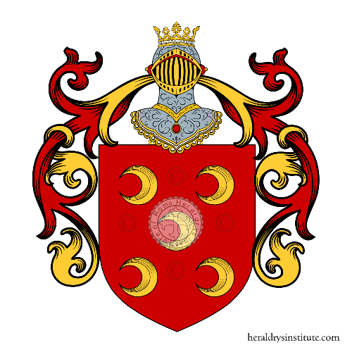 Wappen der Familie Pinto Y Mendoza