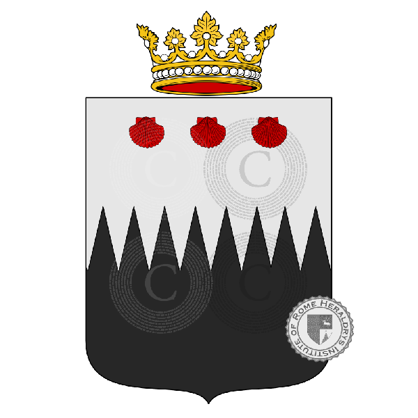 Wappen der Familie Ruffo Di Scilla