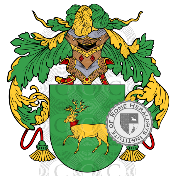 Coat of arms of family Raga   ref: 52458