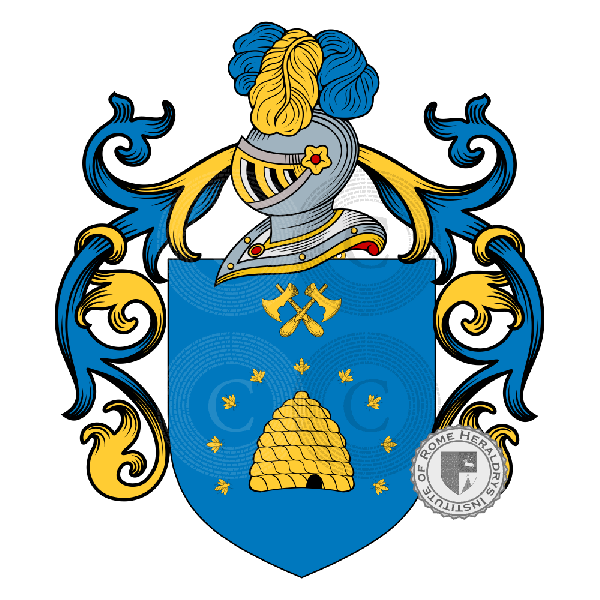 Wappen der Familie Damele