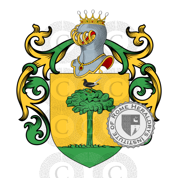 Coat of arms of family Saxe