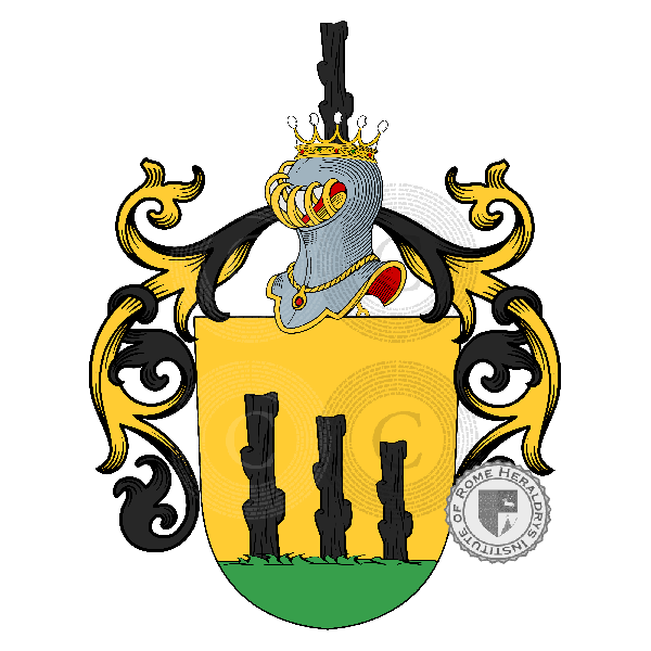Wappen der Familie Vam Brocke