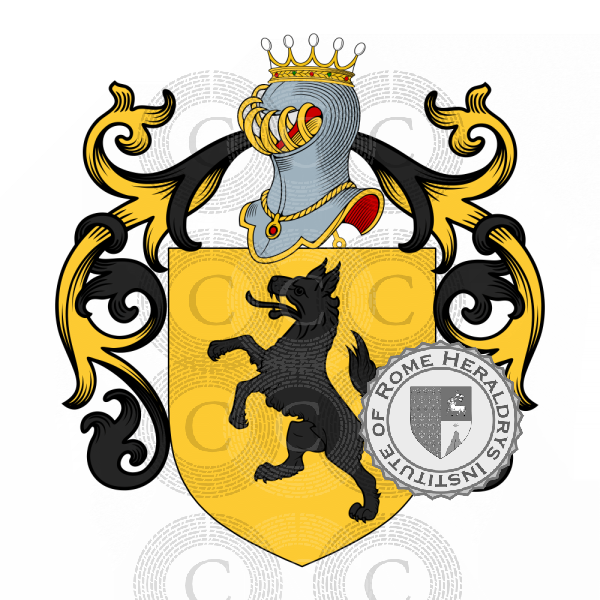 Escudo de la familia Lupo