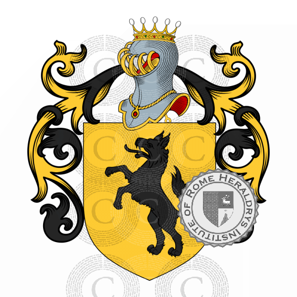 Escudo de la familia Lupo