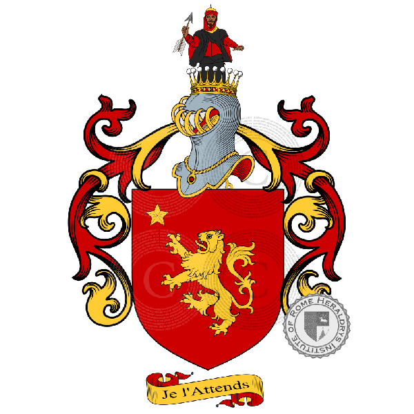 Wappen der Familie De Abbate, Deabate, Abbate, Deabbate