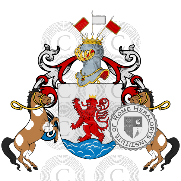 Coat of arms of family Poulsen