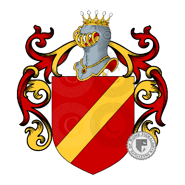 Coat of arms of family Lelli dits Randolfi