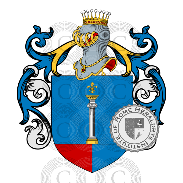 Coat of arms of family Rizzetti   ref: 53023