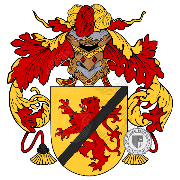 Coat of arms of family Valdés, Valdes