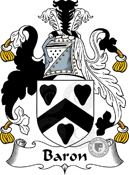 Wappen der Familie Baron   ref: 54039