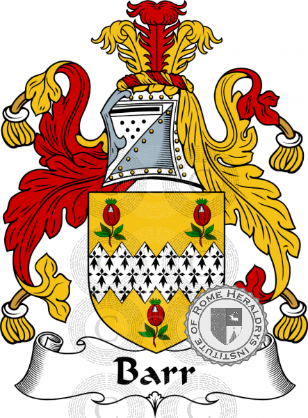 Coat of arms of family Barr