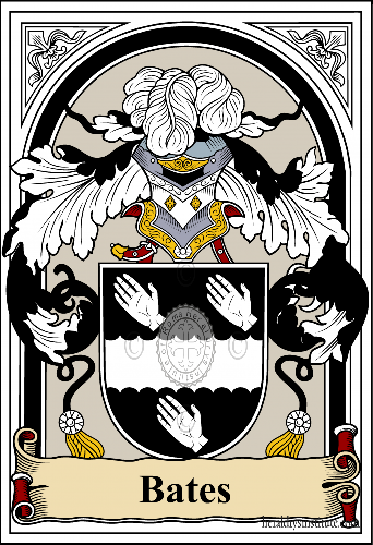 Wappen der Familie Bates