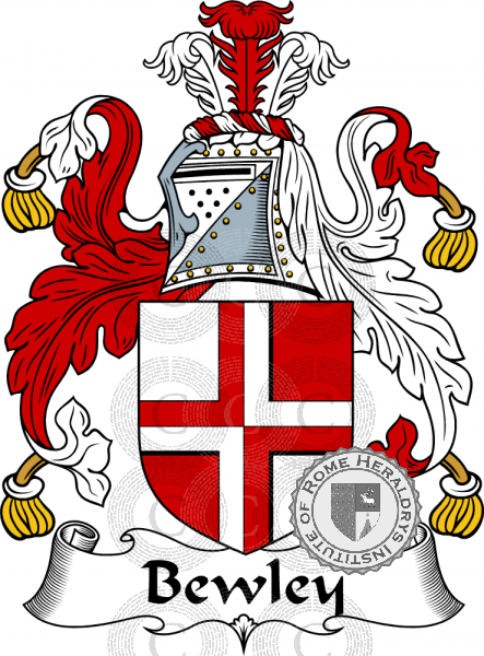 Coat of arms of family Bewley   ref: 54151