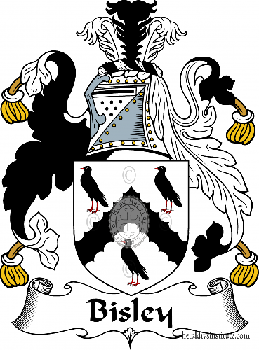 Escudo de la familia Bisley   ref: 54177