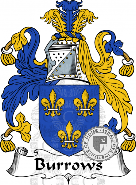 Wappen der Familie Burrows