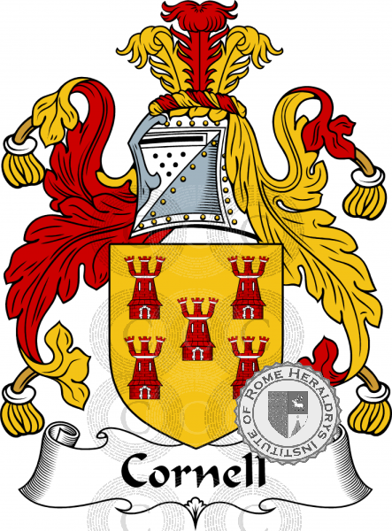 Coat of arms of family Cornell