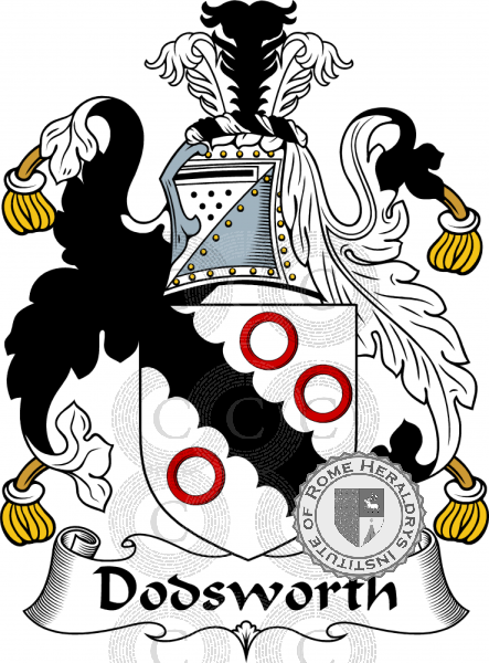Wappen der Familie Dodsworth   ref: 54659