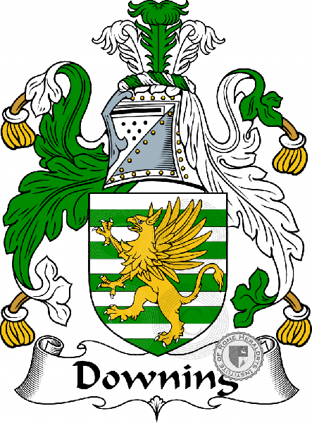 Coat of arms of family Downing
