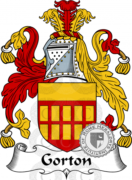 Wappen der Familie Gorton   ref: 54925