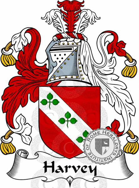 Escudo de la familia Harvey, Hervey