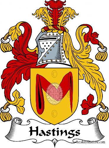 Wappen der Familie Hastings   ref: 55053
