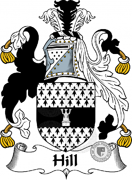 Wappen der Familie Hill