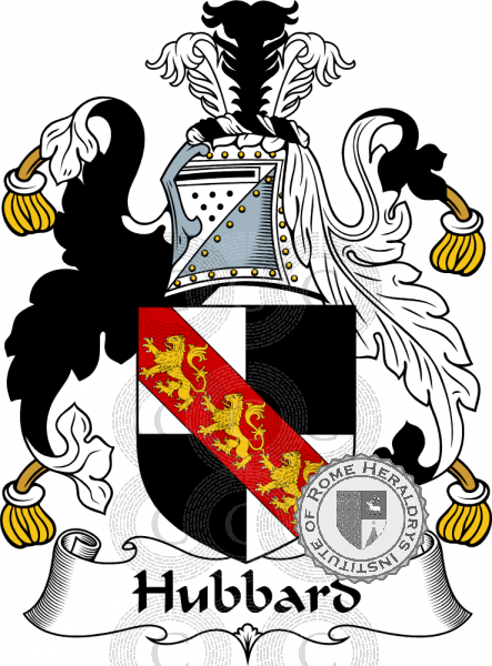 Coat of arms of family Hubbard, Hubert, Hubert   ref: 55213