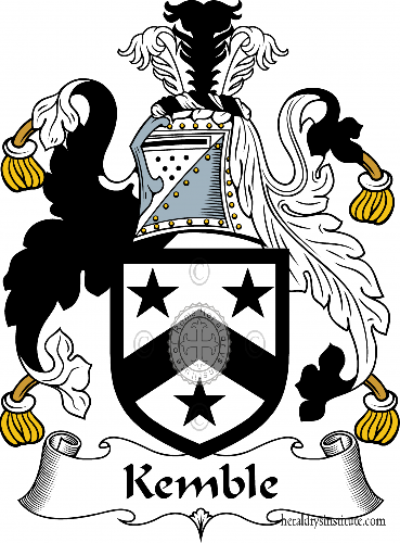 Wappen der Familie Kemble   ref: 55320