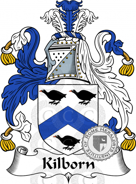 Wappen der Familie Kilburne, Kilborn, Kilborn   ref: 55346