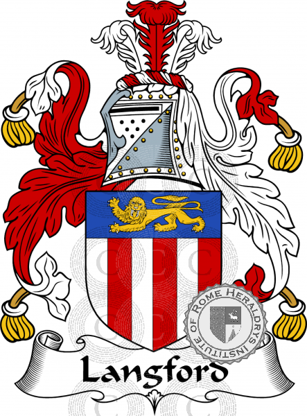 Coat of arms of family Langford